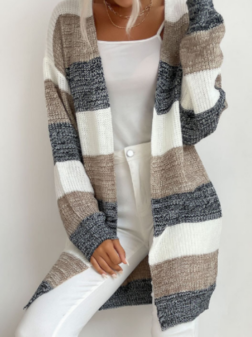 Clara | Cardigan da Donna in Maglia a Righe