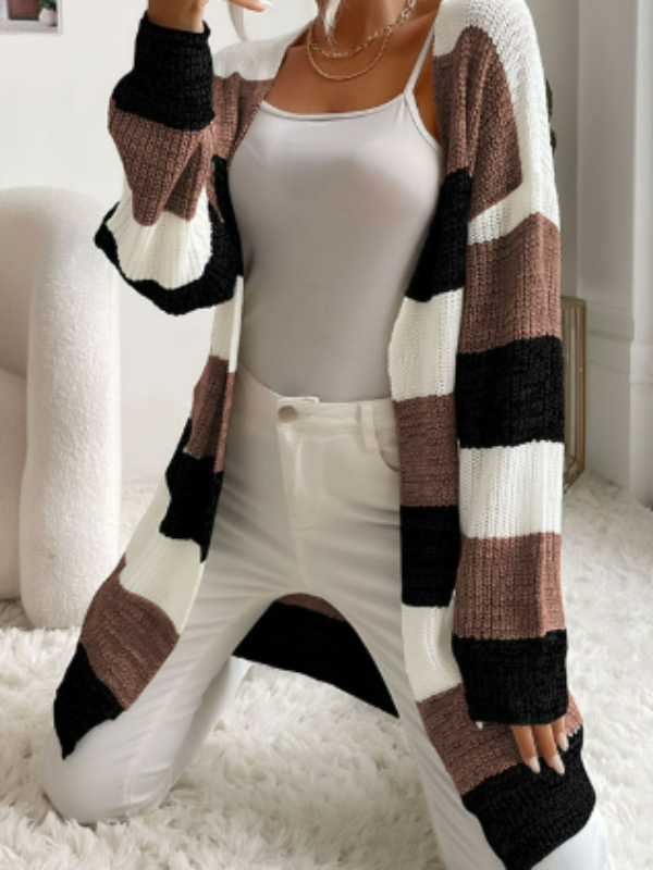 Clara | Cardigan da Donna in Maglia a Righe