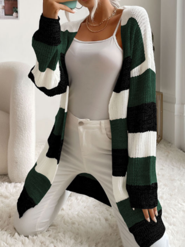 Clara | Cardigan da Donna in Maglia a Righe