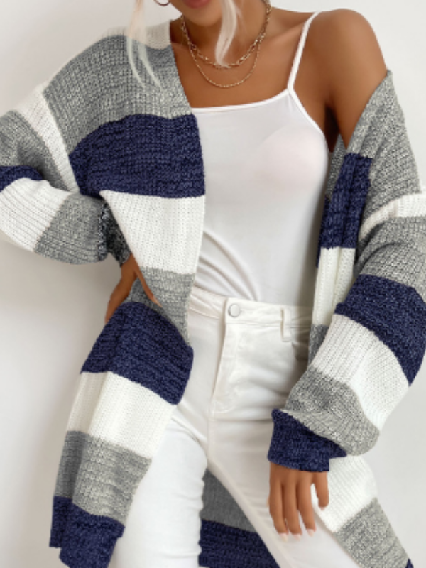 Clara | Cardigan da Donna in Maglia a Righe