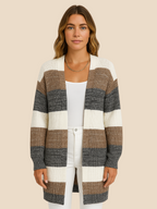 Clara | Cardigan da Donna in Maglia a Righe